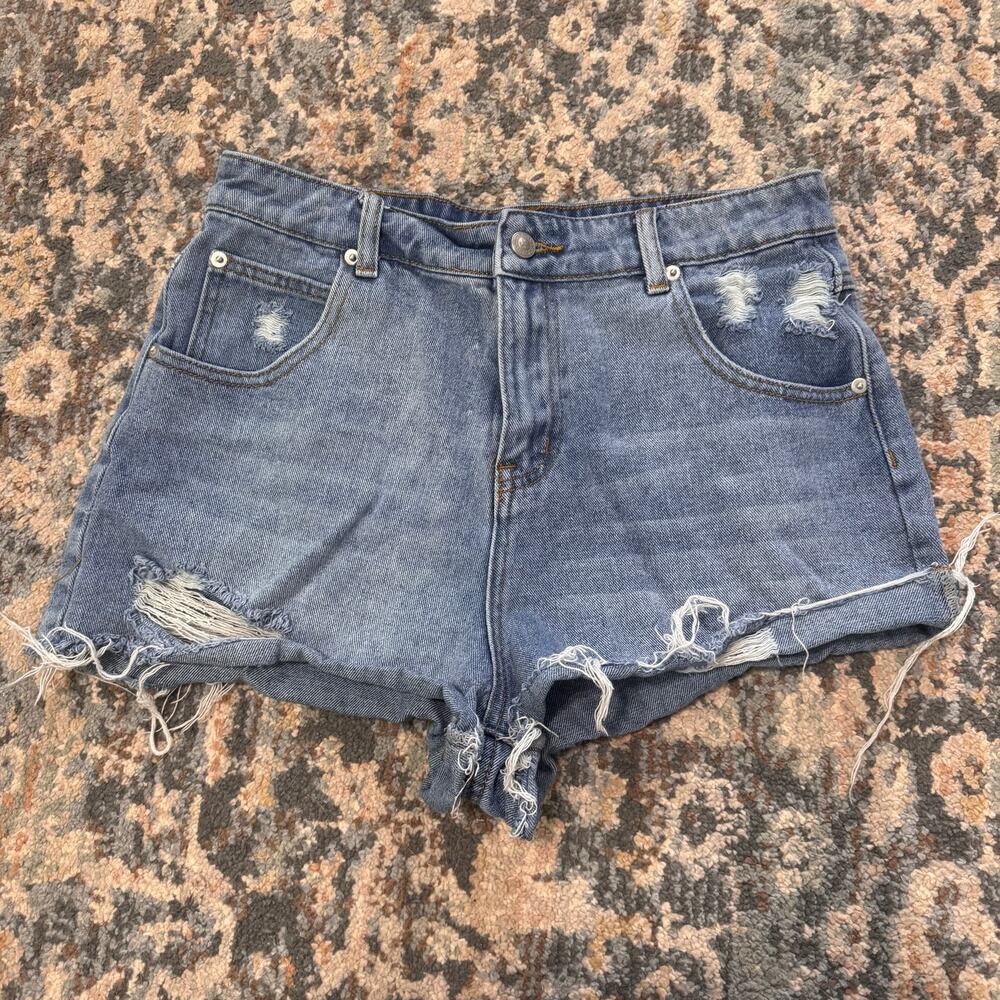 Princess Polly Denim Short- Size 8